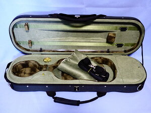 y oCIP[X 4/4 Light Oblong Violin Case Green
