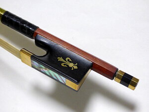 �y�󏭕i�z�r�I���| (���B�I���|) �t�F���i���u�R �Ԗ� �t���b�O �S�[���h Perunambuco Flower frog Gold Viola Bow