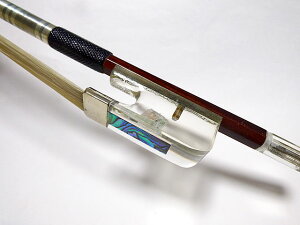 ������ �t���b�O �R���g���o�X�| �t�����`�^�C�v Acrylic frog French model Contrabass (Double bass) Bow