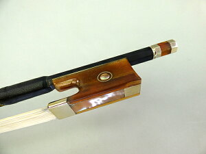 �����p�t���b�O VN-12 �J�[�{�� �o�C�I�����| Horn frog Carbon Violin Bow