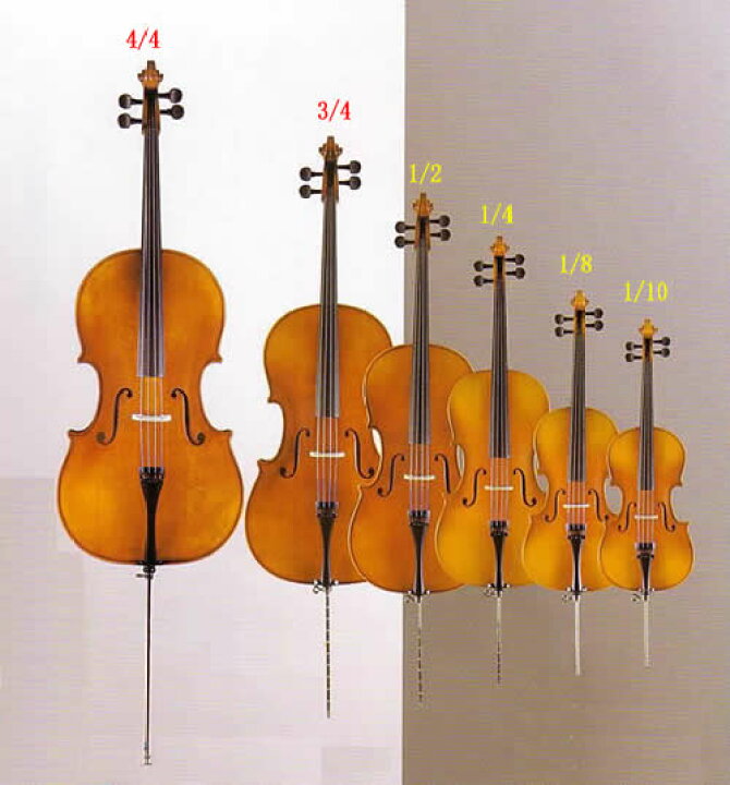 楽天市場】Suzuki チェロ No.72 (楽器単体販売品) 4/4-1/2サイズ  