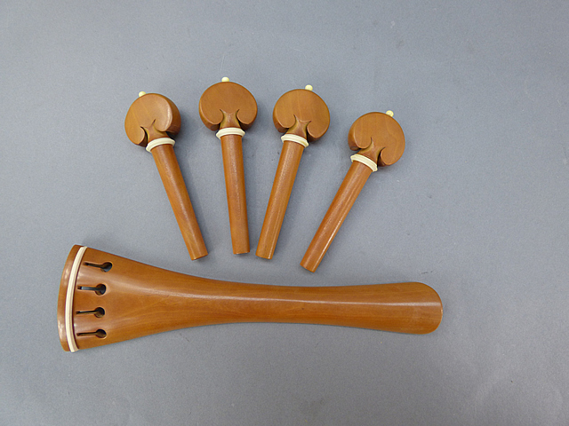 Cello Fitting set 信憑 BoxwoodWhite French Tailpiece 開催中 Model