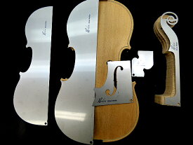 Violin Template 5piece set Strad Hellier
