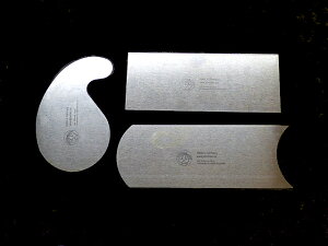 ؍HpXNCp[ 3Zbg ROBERT LARSON Scraper blades 3p-set #3820/000