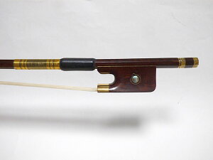 󂠂i Snakewood Cello Bow Gold metal frog Xl[NEbh `F|
