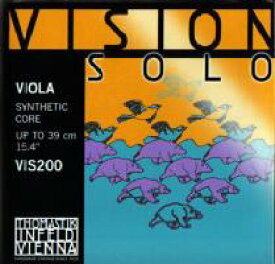 ビオラ弦 シルバー仕様 D線 (単品) ビジョン ソロ VISION Solo for Viola D-VIS22A (silver)