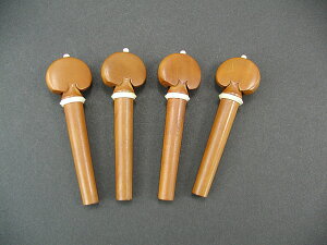 �y�r�I�� �y�O�Z�b�g / �n�[�g�^ / �z���C�g / �{�b�N�X�E�b�h�zHeart / White (Bone) Pin & Ring | Viola | Peg set | Boxwood | �z���C�g���� | ���B�I��