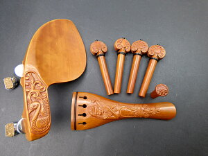 �������� #2 �r�I���p �{�b�N�X�E�b�h �t�B�b�e�C���O�Z�b�g Viola Boxwood Cureved Fitting Set
