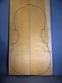 AAA Tonewood Cello Maple Back チェロ用裏板