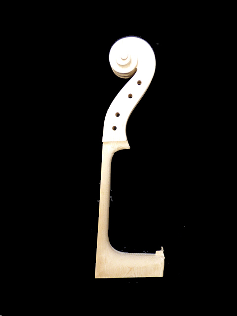 Semi-curved cello neck チェロ ネック