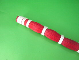 弦楽器弓用馬毛(1束)：赤 Red Dyed Mongolian Bowhair Bundle