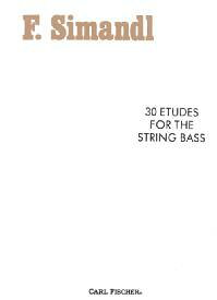 F.Simandl 30 ETUDES FOR THE STRING BASS