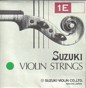 ��؃o�C�I������ �� 4�{�Z�b�g 4/4(-3/4)�A1/2(-1/4)�A1/8(-1/16) SUZUKI VIOLIN STRINGS Green set