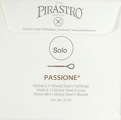 楽天市場】PIRASTRO PASSIONE SOLO set バイオリン弦 : 底値楽器屋