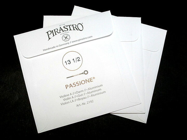 楽天市場】PIRASTRO PASSIONE ADG 3本set バイオリン弦 パッシオーネ 