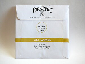 �A���g �K���o�� G1 �s���X�g��(�e�i�[ ���B�I�� �_ �K���o) PIRASTRO ALT GAMBE G1 Nr.1551 (Tenor Viola da Gambe)