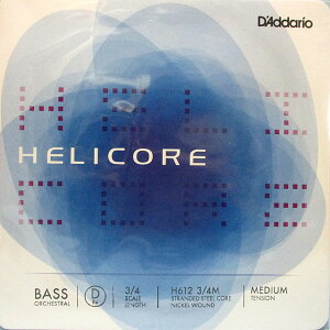 I[PXg D H612 RgoX wRA D'Addario Helicore Bass Orchestral D H612