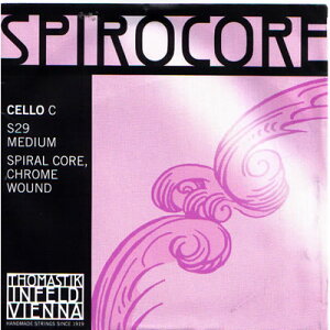 `F XsRA C- S29(4/4) THOMASTIK SPIROCORE Cello