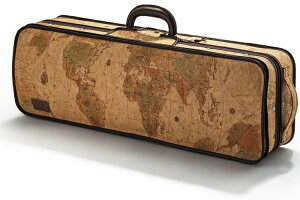 ���m�y�� �o�C�I�����P�[�X �{���[�W�� (���E�n�}��) �G�X�v�� UL�I�u�����O TOYO GAKKI Violin Case ESPRIT UL Oblong Voyage #4700
