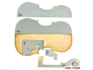 Violin Guarneri Plowden 1735 Template 5piece set #739407 �o�C�I���� �e���v���[�g