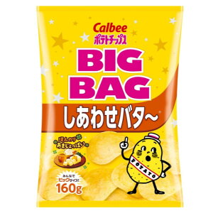 Calbee �J���r�[ �|�e�g�`�b�v�X �r�b�O�o�b�N BIGBAG �����킹�o�^�` �o�^�[ 160g