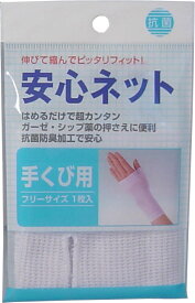 【エントリーでポイント5倍】 安心ネット （ネット包帯） 手首用 1枚入