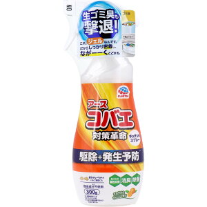 【エントリーでポイント5倍】 アース コバエ キッチン用スプレー さわやかなオレンジの香り 300g