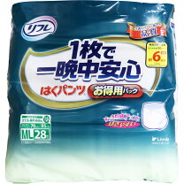 楽天市場】リフレ はくパンツ ml 一晩中安心の通販
