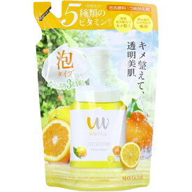【エントリーでポイント5倍】 泡の洗顔料 ビタホイップ シャワーシトラスの香り 詰替用 250mL
