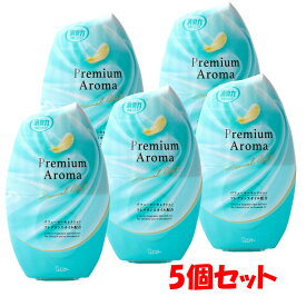 【エントリーでポイント5倍】 お部屋の消臭力 玄関・リビング用 Premium Aroma エターナルギフト 400mL×5個セット