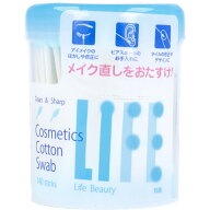 【エントリーでポイント5倍】 ライフ コスメティックス コットン綿棒 140本入