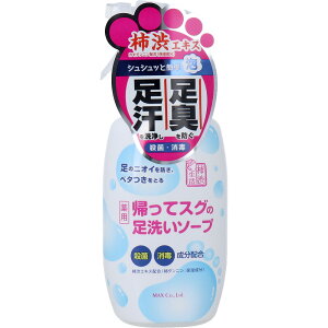 薬用柿渋 帰ってスグの足洗いソープ 250mL