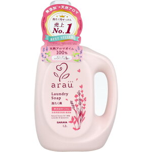 arau. アラウ 洗たく用せっけん 本体 1.2L