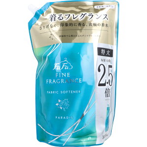 【エントリーでポイント5倍】 ファーファ ファインフレグランス パラディ 柔軟剤 心地よいモダンフラワーの香り 詰替用 1400mL