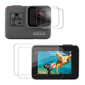 GoPro HERO 5/6/7 Black p 9HtیtB JtB یV[g CA[ \₷ XN[{Yp ƃzRƏh 2Zbg B