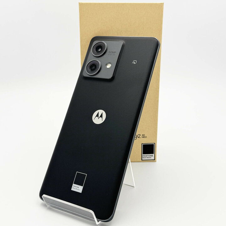 楽天市場】安心の1年保証！未使用品 Motorola モトローラ edge 40 neo 