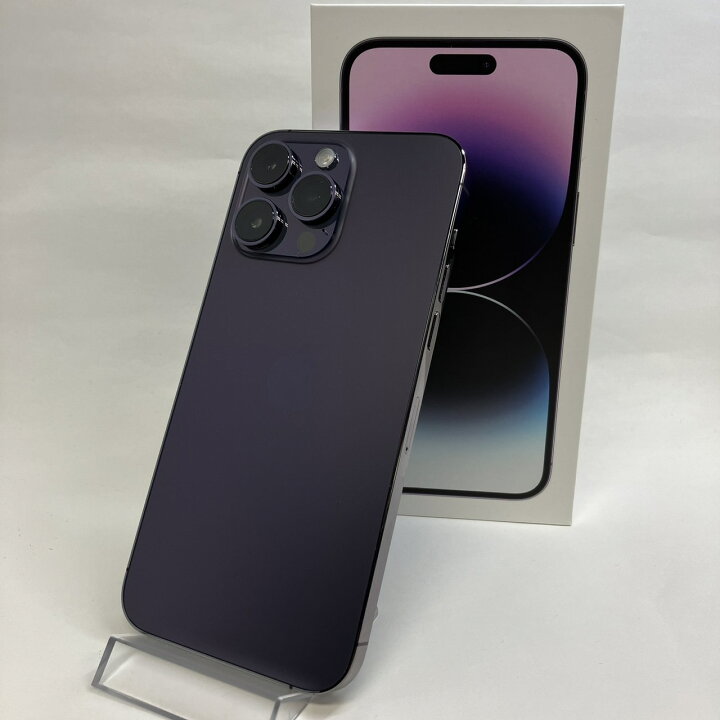 楽天市場】【中古Aランク】iPhone14 Pro Max 256GB ディープパープル 