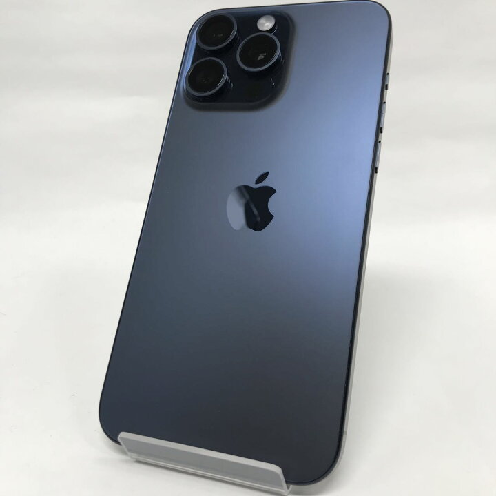 楽天市場】iPhone15 Pro Max 256GB 本体 ブルーチタニウム バッテリー 