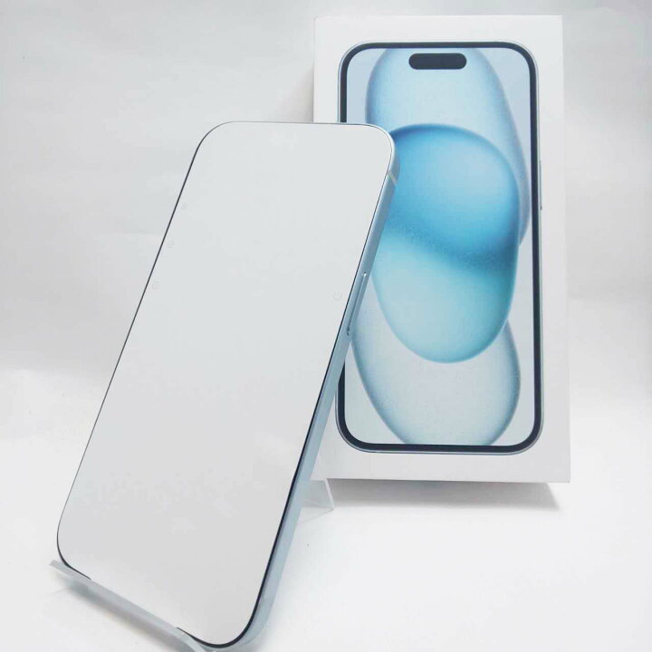 楽天市場】未使用品 iPhone15 128GB ブルー バッテリー最大容量100 