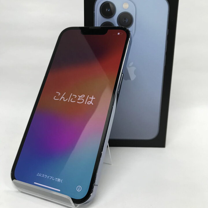 楽天市場】中古Cランク iPhone13 Pro 128GB 本体 シエラブルー 