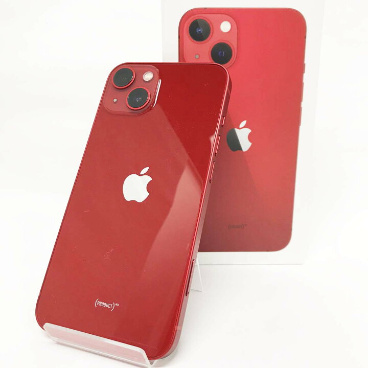 楽天市場】中古Aランク iPhone13 128GB レッド バッテリー最大容量87 