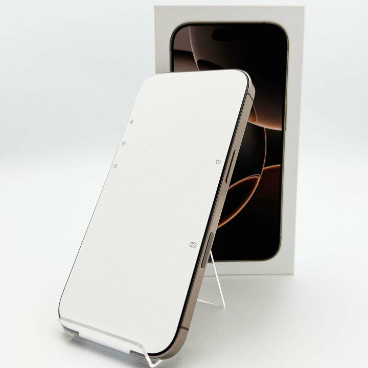楽天市場】未使用品 iPhone16 Pro 128GB デザートチタニウム 本体 中古 