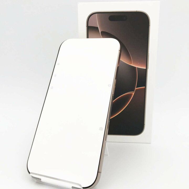 楽天市場】未使用品 iPhone16 Pro 128GB デザートチタニウム 本体 中古 