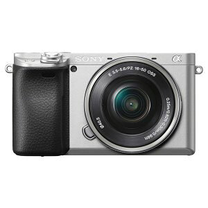 SONY ILCE-6400L-S �p���[�Y�[�������Y�L�b�g �V���o�[ ��6400 �f�W�^�����J���� (2420����f)+(E PZ 16-50mm F3.5-5.6 OSS