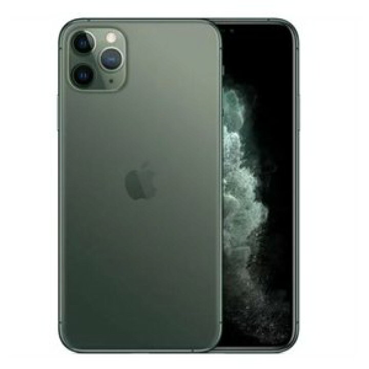 楽天市場】iPhone 11 ProMAX 256GB ミッドナイトグリーン MWHK2J/A 