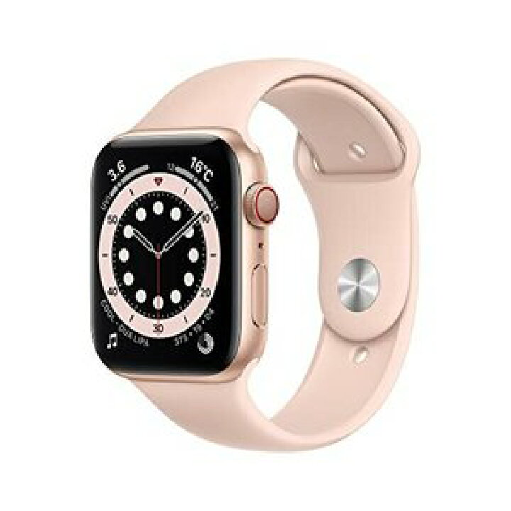 楽天市場】Apple Watch Series 6(GPS + Cellularモデル)- 44mmゴールド  