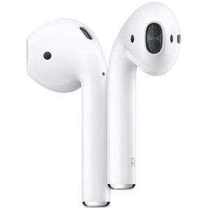 Apple アップル AirPods（第2世代）エアポッズ Bluetooth対応ワイヤレスイヤホンmv7n2j/a Bluetooth ペアリング うどん 白 ホワイト 充電器 ケース「充電有線タイプ」 [ラッピング対応可]
