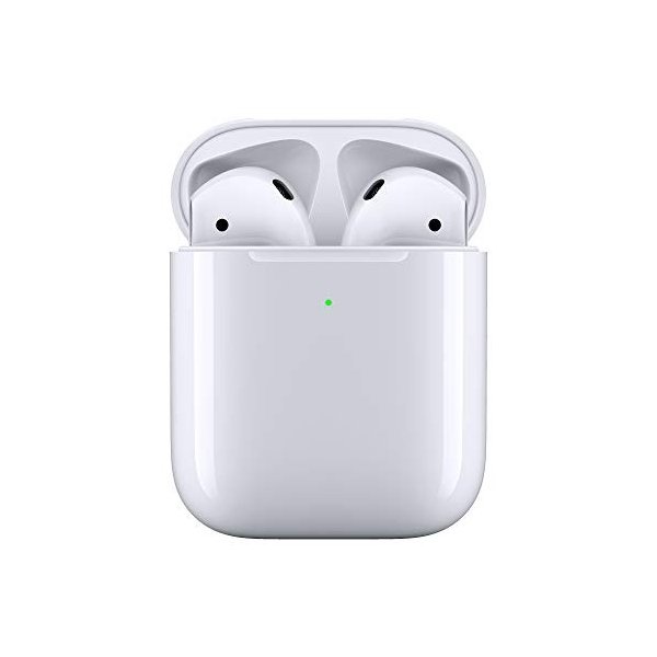 AirPods MRXJ2AM/Aエアポッズ 第２世代（輸入版）Wireless Charging Case Bluetooth対応ワイヤレスイヤホン  Apple アップル純正 ワイヤレスイヤホンiPhone ペアリング Bluetooth 白 ホワイト 正規品 お祝い ギフト [ラッピング対応可]  