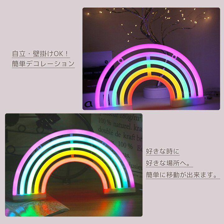 楽天市場】LEDネオンサイン ネオン管 インテリア ライト かわいい 