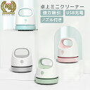【選べるレビュー特典】 卓上クリーナー 充電式 USB ハンディクリーナー 掃除機 クリーナー ハンドクリーナー ミニ掃除機 デスククリーナー コードレス おしゃれ かわいい パソコン デスク 消しカス 消しゴム 車用 くすみカラー 送料無料 TRD